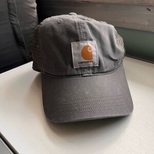 Carhartt SnapBack Hat Baseball Mesh Back Grey